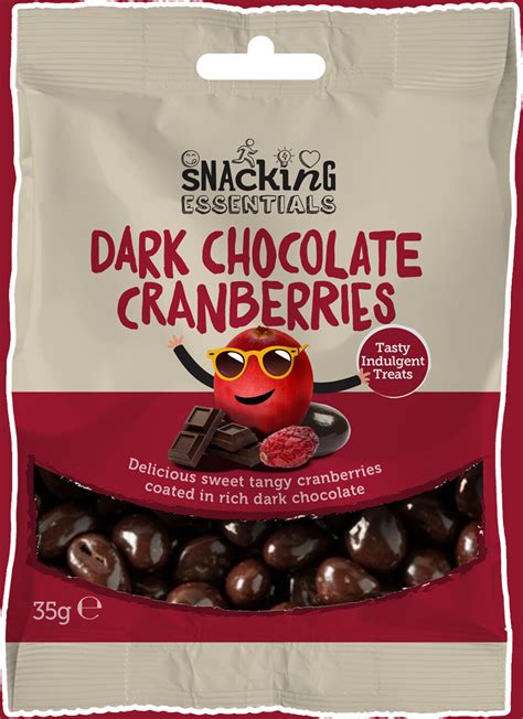 How many carbs are in dark chocolate cranberries (79904.0) - calories, carbs, nutrition