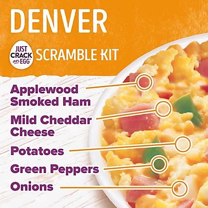 How many carbs are in denver scramble 25 oz - calories, carbs, nutrition