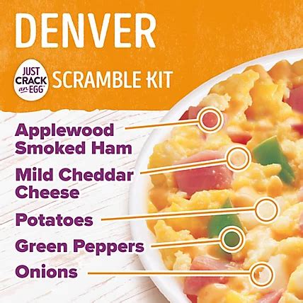 How many carbs are in denver scramble 25 oz - calories, carbs, nutrition