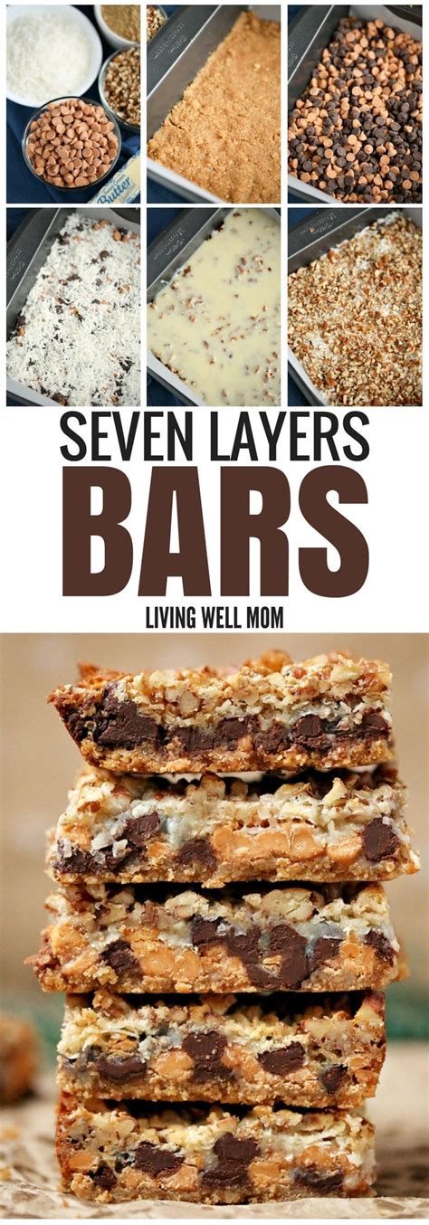 How many carbs are in dessert bar 7 layer - calories, carbs, nutrition