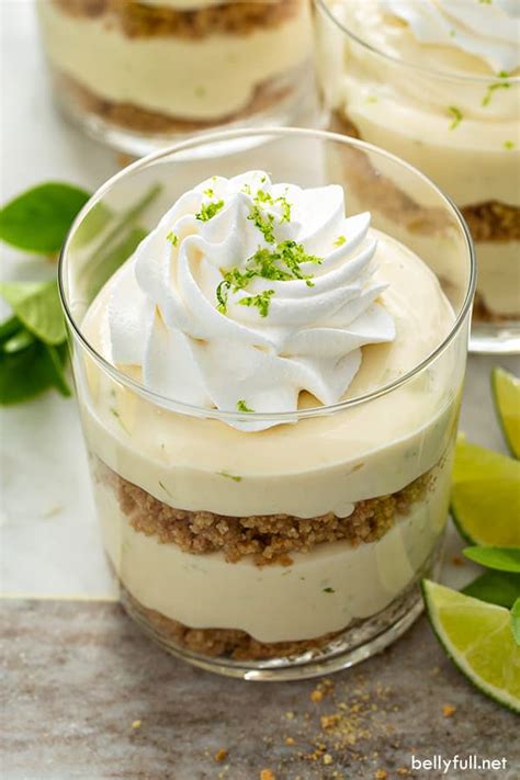 How many carbs are in dessert parfait 8 oz designer key lime pie - calories, carbs, nutrition