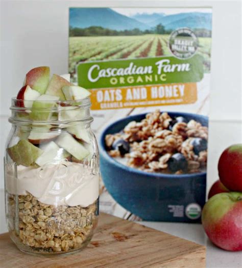 How many carbs are in dessert parfait 9 oz apple cinnamon raisin - calories, carbs, nutrition