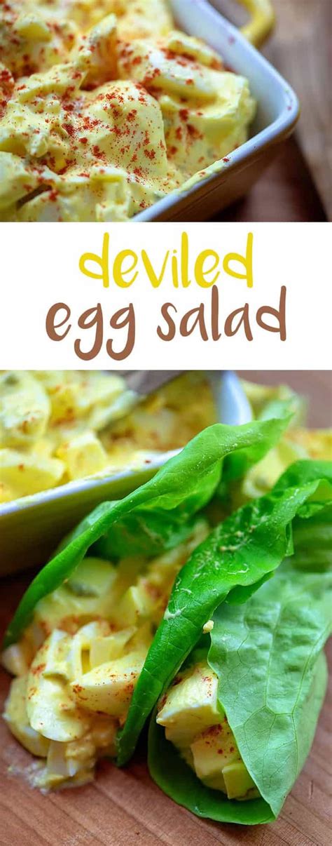 How many carbs are in deviled egg salad wrap - calories, carbs, nutrition