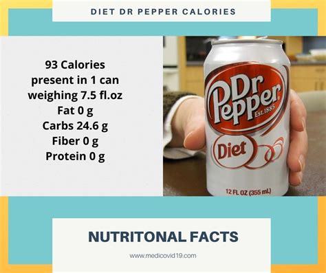 How many carbs are in diet dr pepper - calories, carbs, nutrition