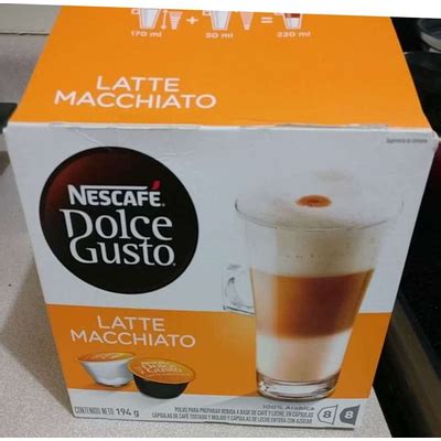 How many carbs are in dolce gusto - calories, carbs, nutrition