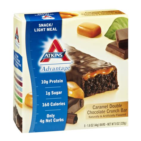 How many carbs are in double caramel crunch - calories, carbs, nutrition