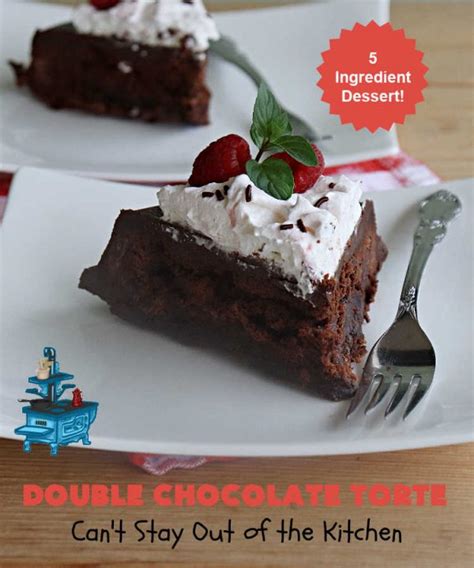 How many carbs are in double chocolate torte - calories, carbs, nutrition