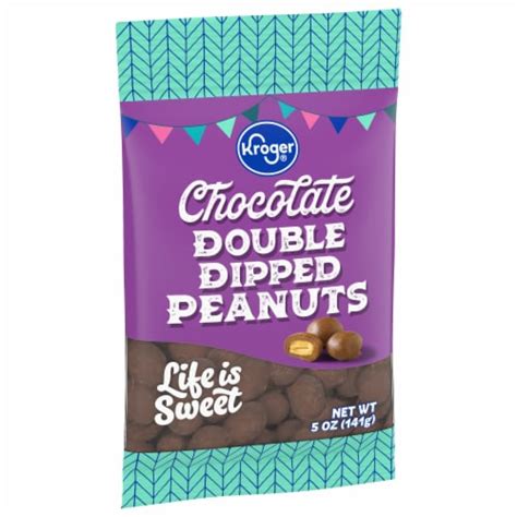 How many carbs are in double dipped chocolate peanuts (82657.1) - calories, carbs, nutrition