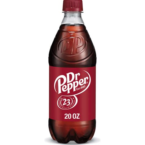 How many carbs are in dr pepper, bottle, 20oz - calories, carbs, nutrition