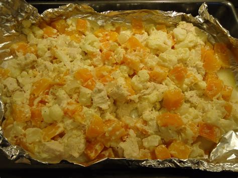 How many carbs are in dreamy butternut chicken foil pack - calories, carbs, nutrition