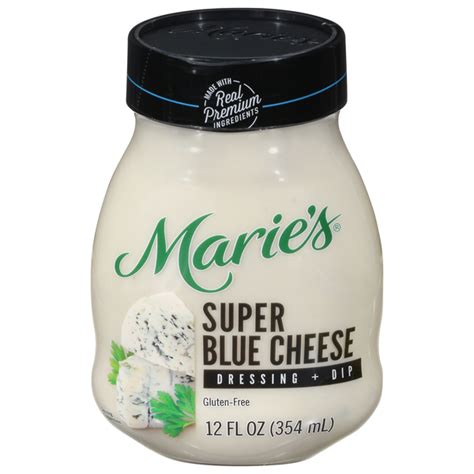 How many carbs are in dressing conv blue cheese marie's 1 oz ladle - calories, carbs, nutrition