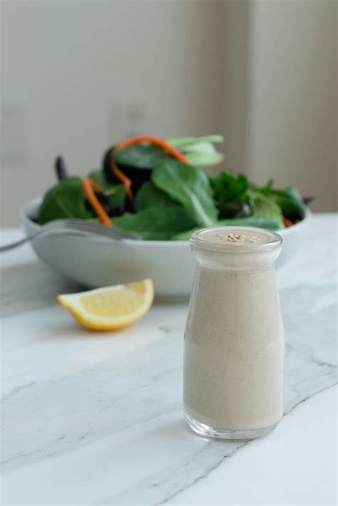 How many carbs are in dressing lemon tahini 1 tbsp - calories, carbs, nutrition