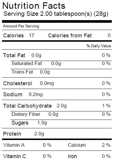 How many carbs are in dressing vinaigrette red wine basil reduced fat 1 oz ladle - calories, carbs, nutrition