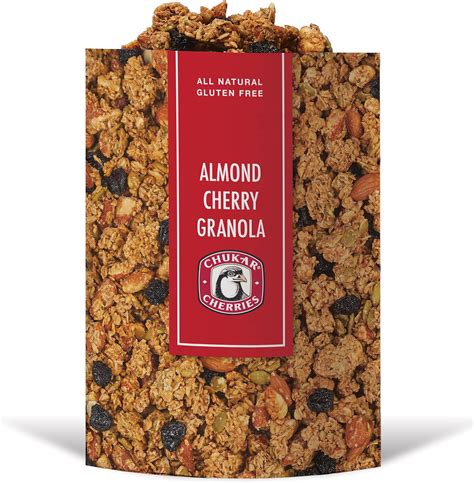 How many carbs are in dried cherry granola bar with almonds - calories, carbs, nutrition