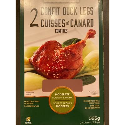 How many carbs are in duck confit (75297.1) - calories, carbs, nutrition