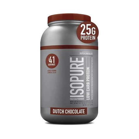 How many carbs are in dutch chocolate whey protein - calories, carbs, nutrition