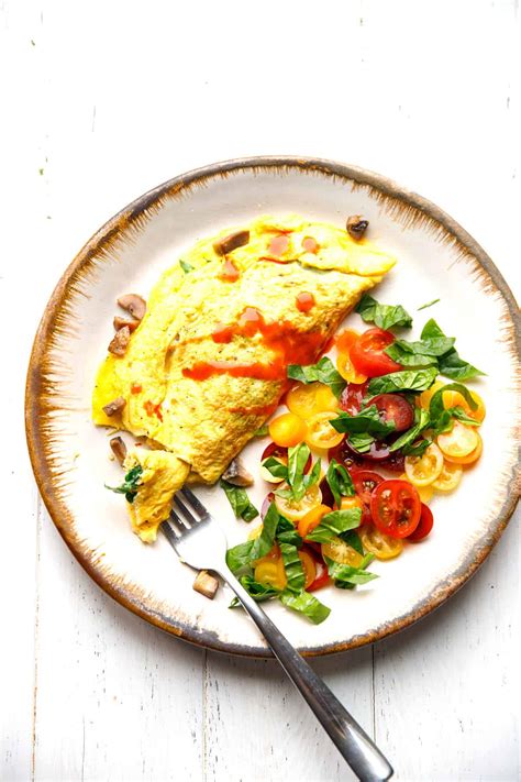 How many carbs are in egg lite vegetable omelet - calories, carbs, nutrition