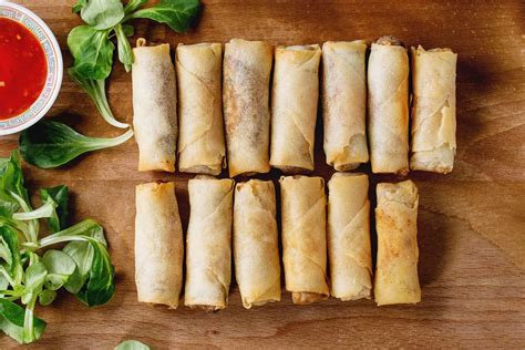 How many carbs are in egg roll, vegetarian, baked - calories, carbs, nutrition