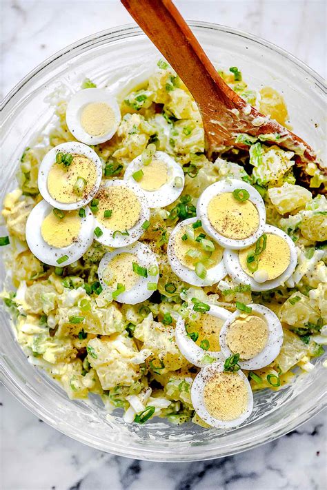 How many carbs are in egg salad on whole wheat with potato salad - calories, carbs, nutrition