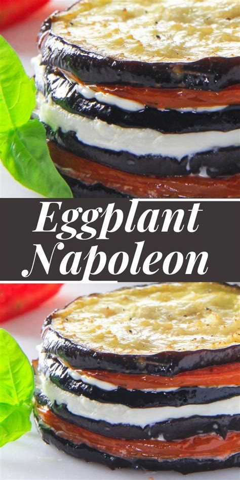 How many carbs are in eggplant and sausage napoleon - calories, carbs, nutrition