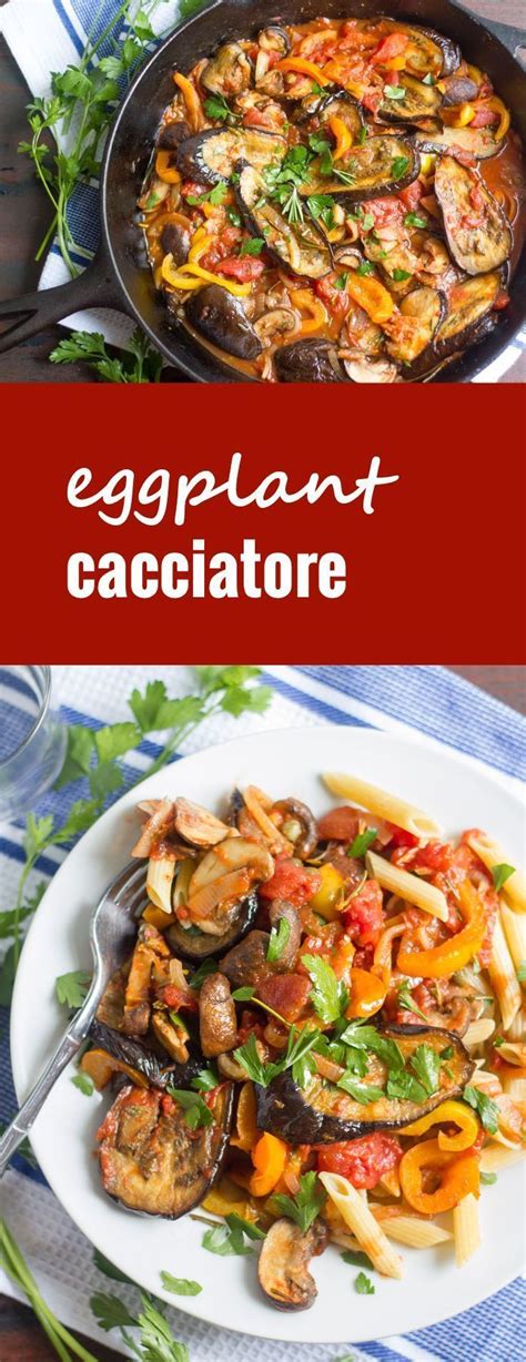 How many carbs are in eggplant cacciatore - calories, carbs, nutrition