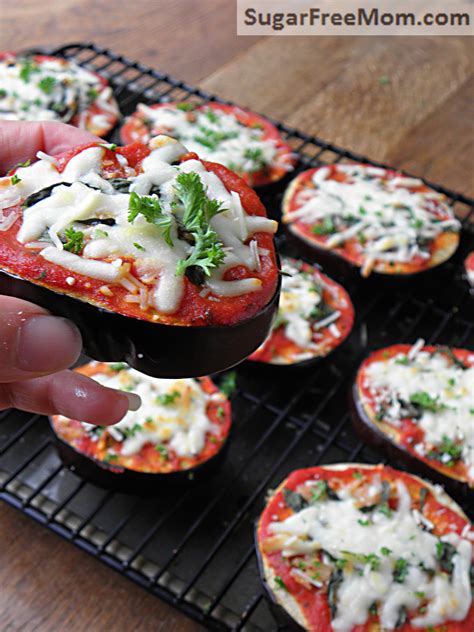 How many carbs are in eggplant pizzarito - calories, carbs, nutrition