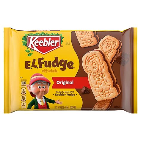 How many carbs are in el fudge cookies - calories, carbs, nutrition
