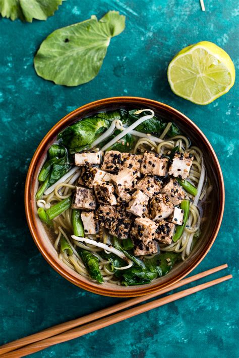 How many carbs are in elements - tofu and shitake mushroom broth bowl - calories, carbs, nutrition