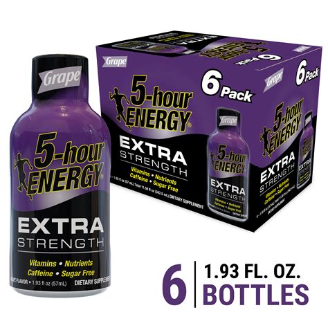 How many carbs are in energy shot - calories, carbs, nutrition