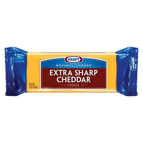 How many carbs are in extra sharp cheddar - calories, carbs, nutrition