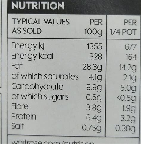 How many carbs are in extra virgin olive oil houmous - calories, carbs, nutrition