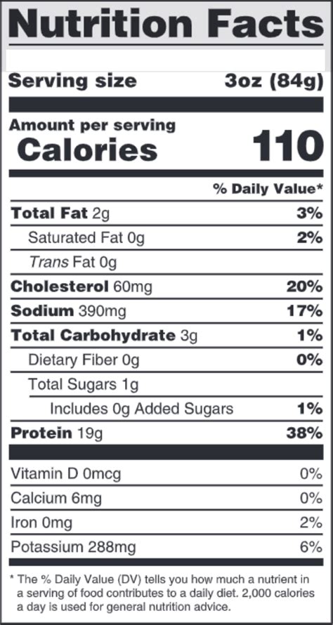 How many carbs are in fajita-style cod, roasted - calories, carbs, nutrition