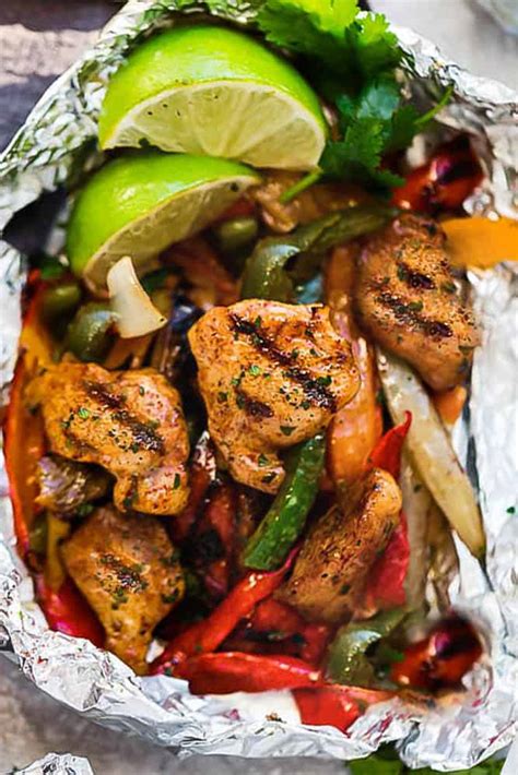 How many carbs are in fajitas in a foil pack - calories, carbs, nutrition