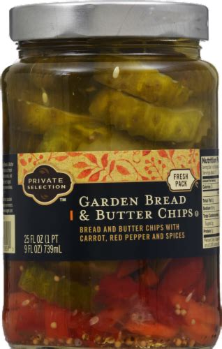 How many carbs are in farmers garden bread and butter chips - calories, carbs, nutrition