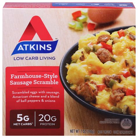 How many carbs are in farmhouse sausage scramble - calories, carbs, nutrition