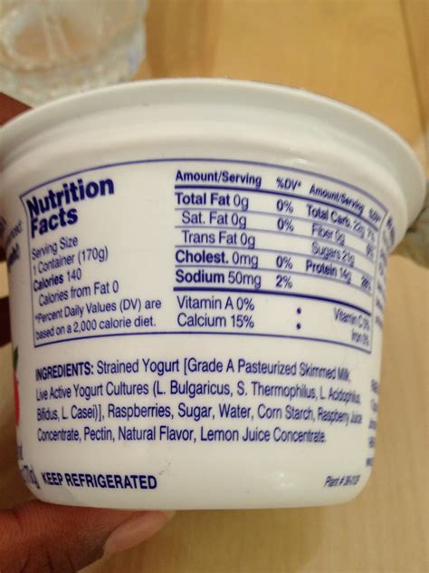 How many carbs are in fat free greek yogurt (63080.5) - calories, carbs, nutrition