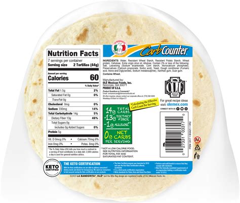 How many carbs are in fish street tacos - calories, carbs, nutrition