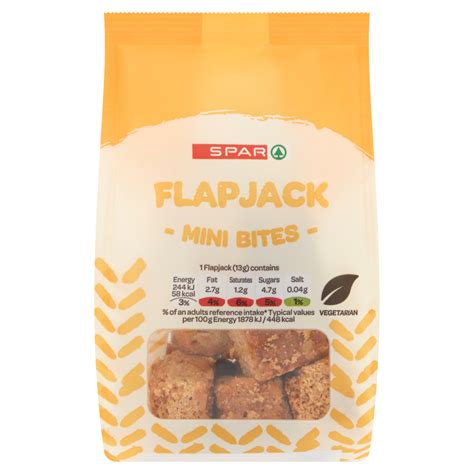 How many carbs are in flapjack mini bites - calories, carbs, nutrition