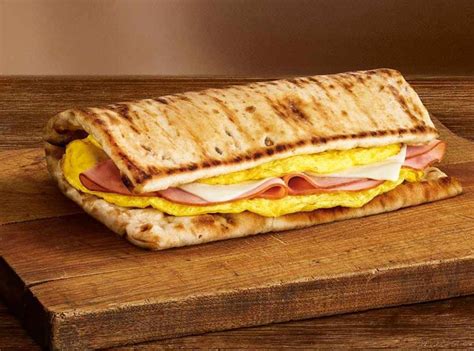 How many carbs are in flatbread with ham and cheese - calories, carbs, nutrition