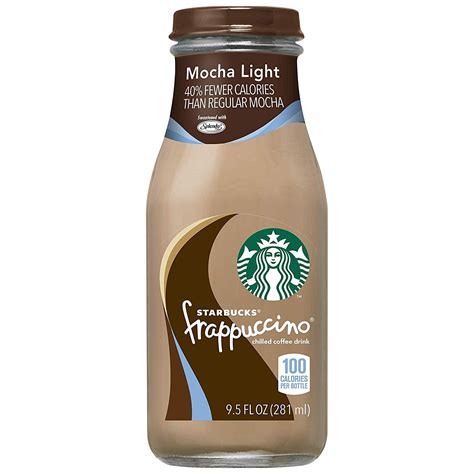 How many carbs are in frappuccino light mocha-bottle - calories, carbs, nutrition