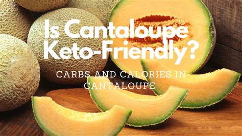 How many carbs are in fresh cantaloupe wedges - calories, carbs, nutrition