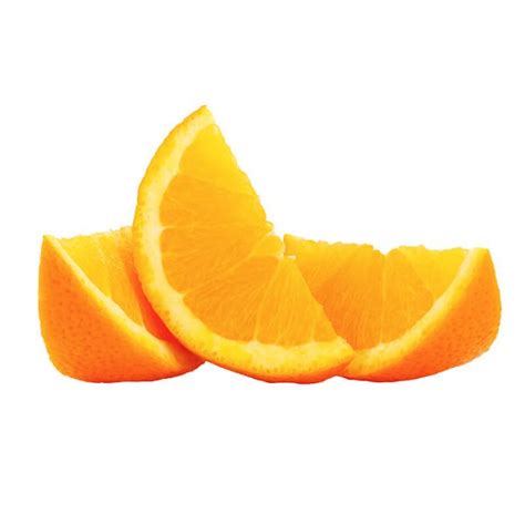 How many carbs are in fresh orange wedges (63149.0) - calories, carbs, nutrition