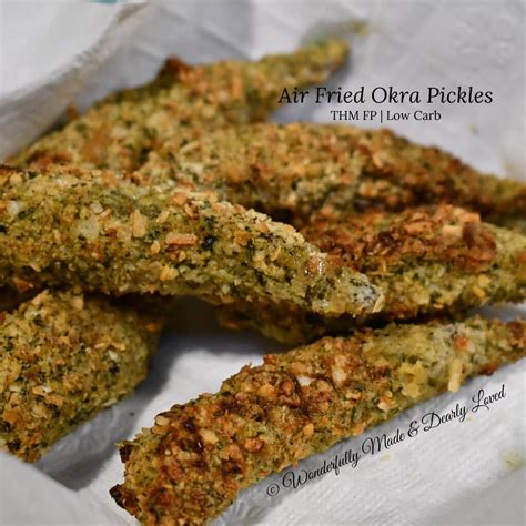 How many carbs are in fried pickles and okra - calories, carbs, nutrition