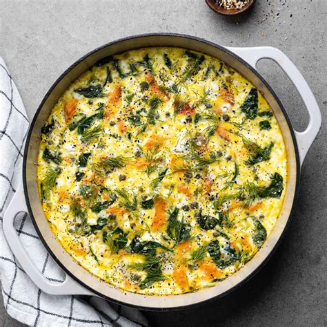 How many carbs are in frittata smoked salmon hp slc=3x4 - calories, carbs, nutrition