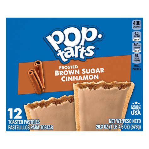 How many carbs are in frosted brown sugar cinnamon - calories, carbs, nutrition