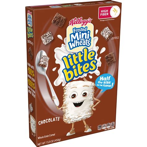 How many carbs are in frosted mini-wheats little bites - calories, carbs, nutrition