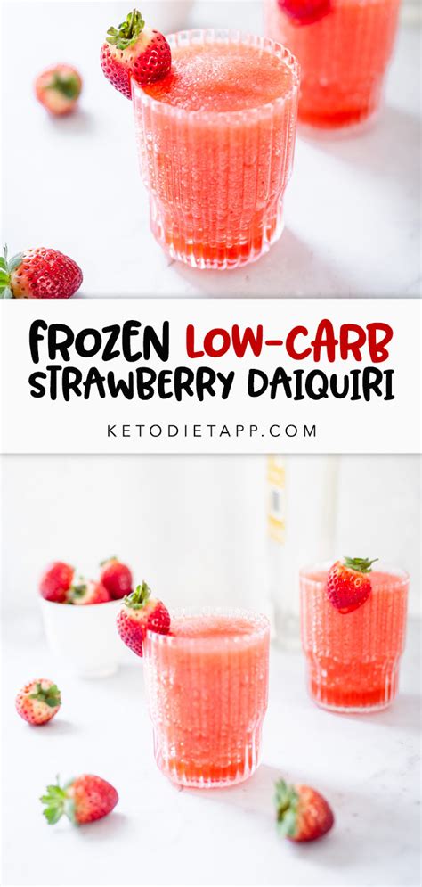 How many carbs are in frozen strawberry daquiri - calories, carbs, nutrition