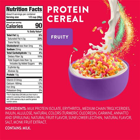 How many carbs are in fruity pebbles treats - calories, carbs, nutrition