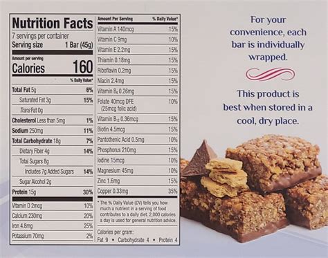 How many carbs are in fudge graham bar - calories, carbs, nutrition