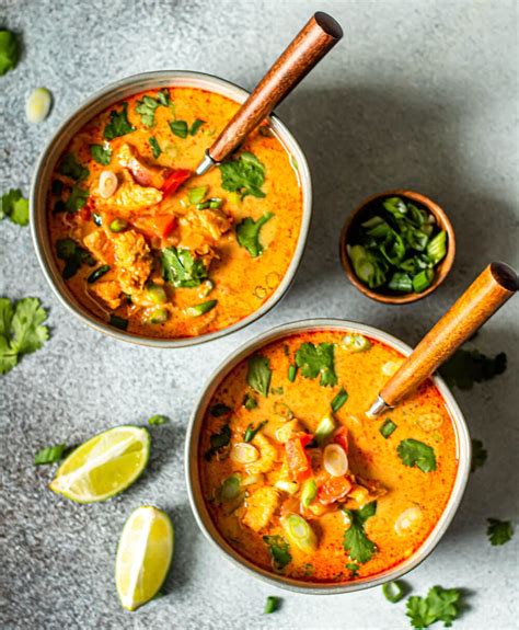 How many carbs are in fusion red curry soup - calories, carbs, nutrition